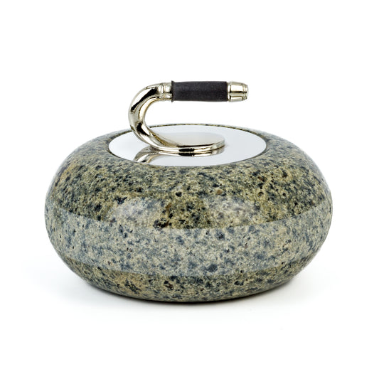 Large Miniature Curling Stone